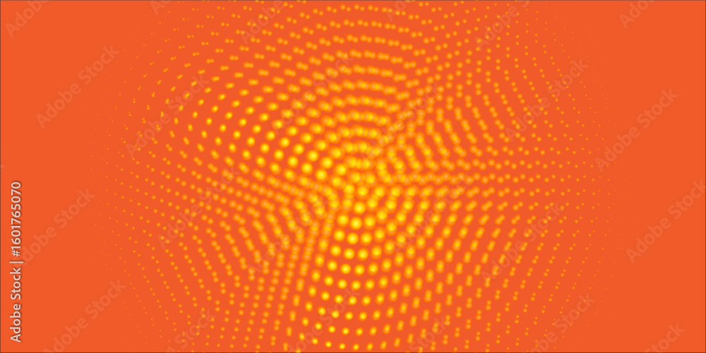 Poster 3d abstract autumn studio room background. orange, brown dark gradient empty wall backdrop. back gro