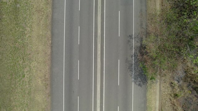 Aerial View of Jos&eacute; Antonio P&aacute;ez Highway, Los Llanos, Venezuela
