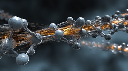 Molecular structure illustration
