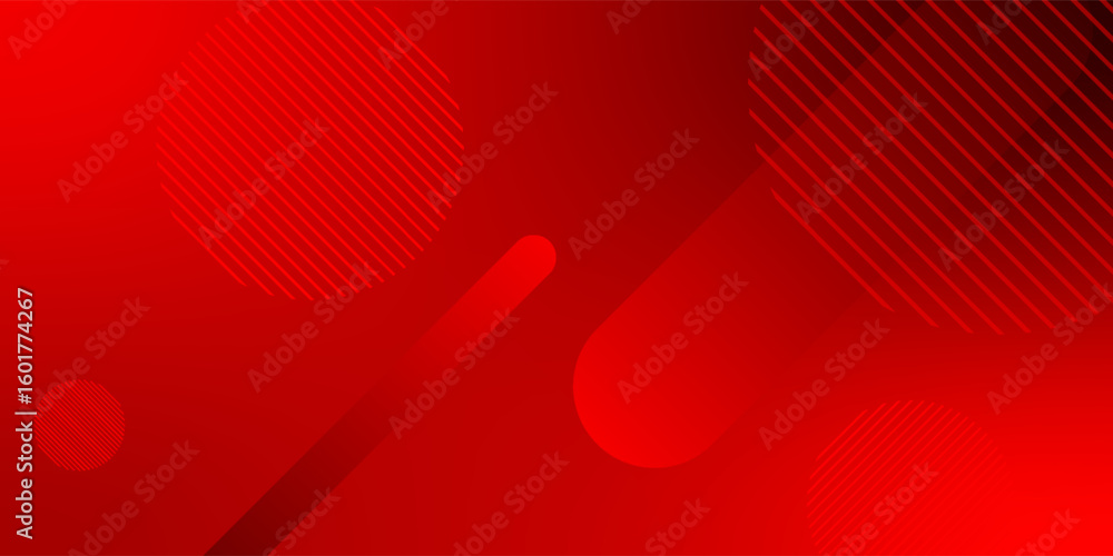Poster light red vector template with repeated sticks, circles. modern geometrical abstract illustration wi