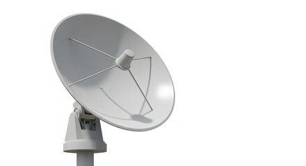 satellite dish for telecommunications