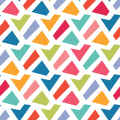 27_Colorful Chevron Parallelogram Pattern
