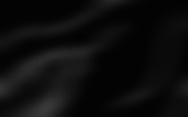 Abstract dark metallic black background with a fairly rough texture and soft gray lighting. As a backdrop or design element for premium products.