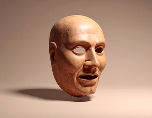 Artistic Shocked Mask Face