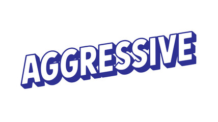Fototapeta premium Aggressive.