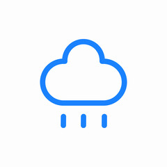 stormy cloud icon sign vector