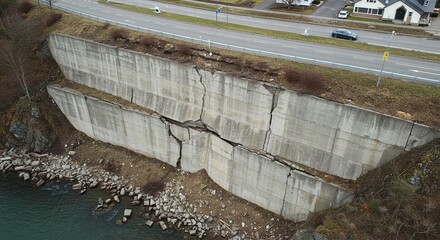 Concrete retaining wall failure inspection and repair services near me for structural integrity assessment