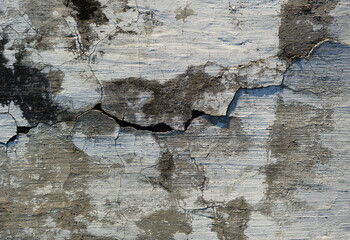 background of the cracked plaster wall