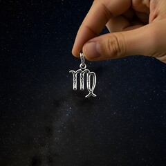 Star Sign Jewelry – Virgo Charm in Hand