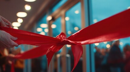 Ribbon cutting ceremony