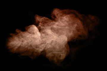   A powerful windstorm blew through the desert, kicking up a swirling mix of dust, sand, and smoke,...