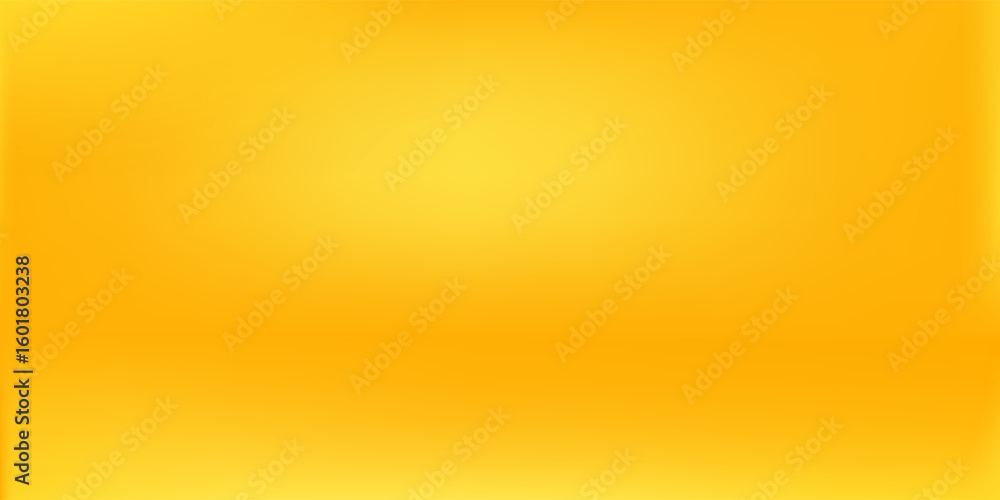 Poster yellow background abstract with gradient in empty room studio, yellow empty room studio gradient use