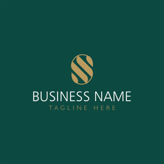 Elegant Letter S Beauty Logo  Feminine Monogram for Skincare, Cosmetics, Spa, and Wellness Brands