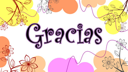 Elegant Floral Thank You Card Design