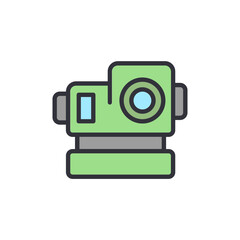 Green Leveling Instrument Tool For Construction And Surveying Projects