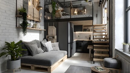 Cozy Modern Loft Apartment
