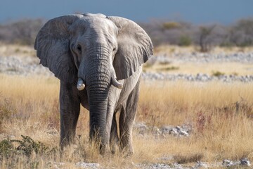 Elephant in Namibia s Etosha Park