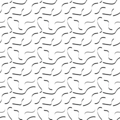 Obraz premium Minimal Geometric Seamless Pattern – Repeating Abstract Motif Background for Modern Textile, Wallpaper, and Surface Design