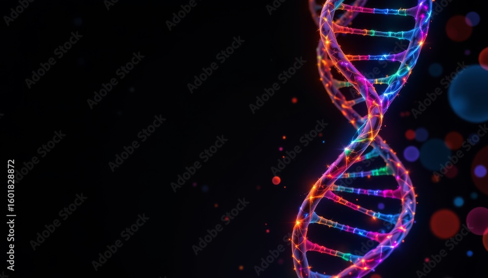 Poster vibrant twisted ladder structure with geometric patterns