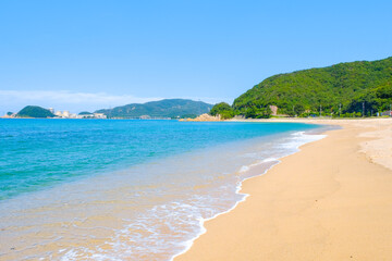 水晶浜海水浴場　夏