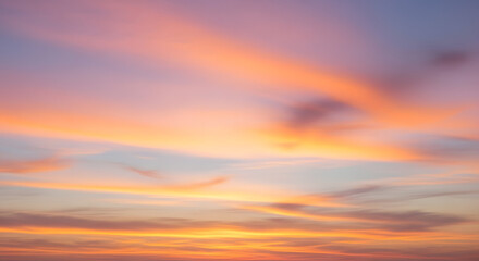 Fototapeta premium sunset in the sky