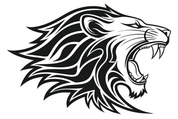eagle tattoo vector illustration