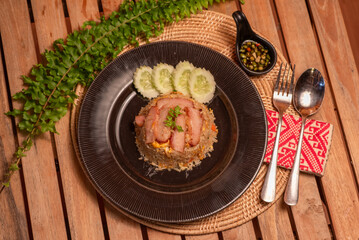 Delicious Thai food that is deliciously Thai.