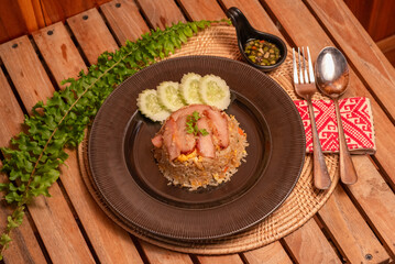 Delicious Thai food that is deliciously Thai.