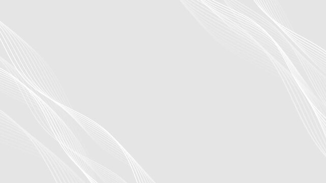 Abstract background wave line animation luxury illustration video