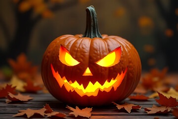 Jack-o'-lantern, Halloween, Pumpkin, Spooky, Autumn