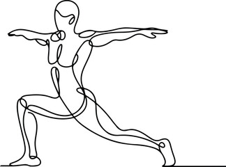 Sleek vector illustration of a ballet dancer silhouette, capturing the grace and athleticism of a woman in motion