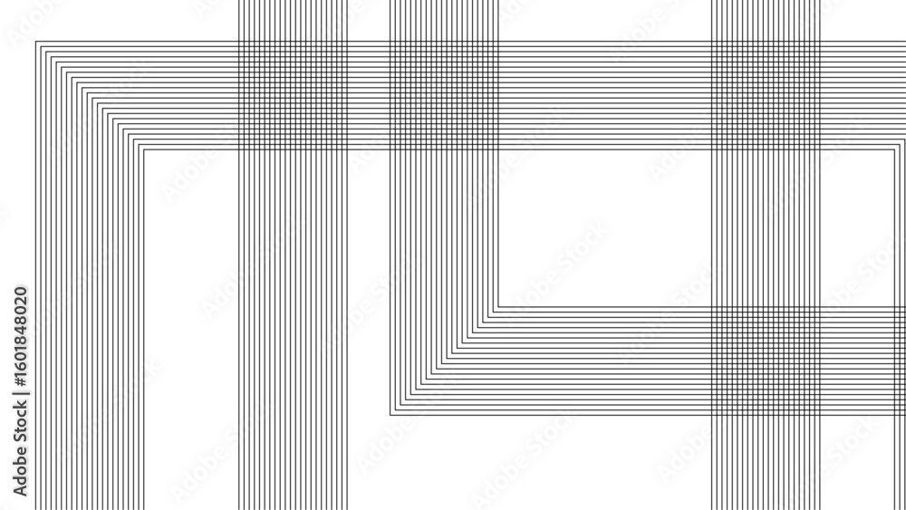 Poster vector illustration of the gray pattern of lines abstract background. abstract white and grey backgr