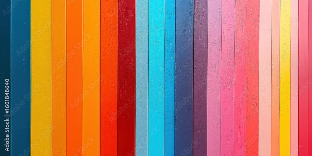 Poster a minimalist abstract artwork where vibrant color gradients create a mesmerizing effect