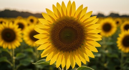 Obraz premium Sunflowers in the sun