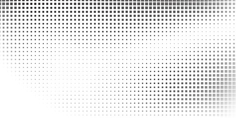 Simple mesh halftone gradient texture. Vanishing polka dot abstract modern