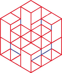 abstract cube background