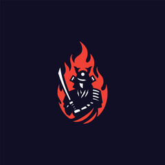 samurai fire logo