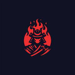 samurai fire logo