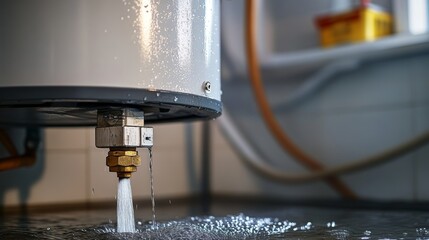 Leaking water heater