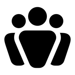 vector illustration of three people