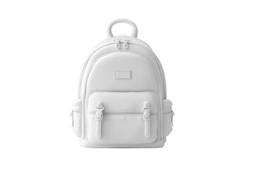 White backpack, 3D model