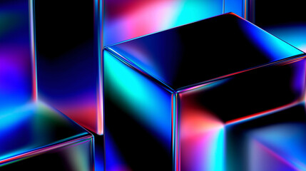 abstract background with colorful lights