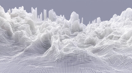 snow covered branches