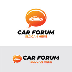 Car forum logo design Inspiration