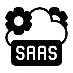 SaaS Semi Solid Icon Style