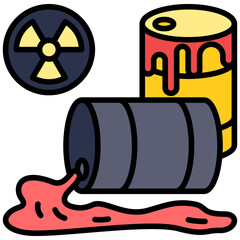 Radioactive Leak Icon