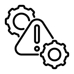 complication icon, line icon style