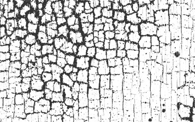 Black cracked wood grain texture abstract pattern vector