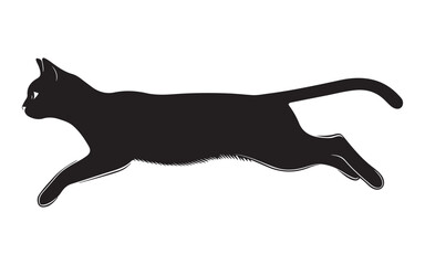 black cat silhouette