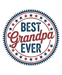 Best Grandpa Ever Wreath Design PNG